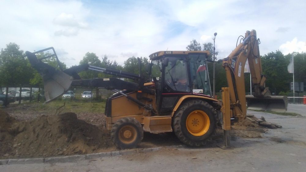 Roboty ziemne !!!Koparko ładowarka , Minikoparka USŁUGI