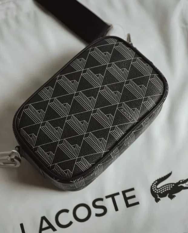 Сумка Lacoste Monogram Crossbody Bag мессенджер лакоста оригинал