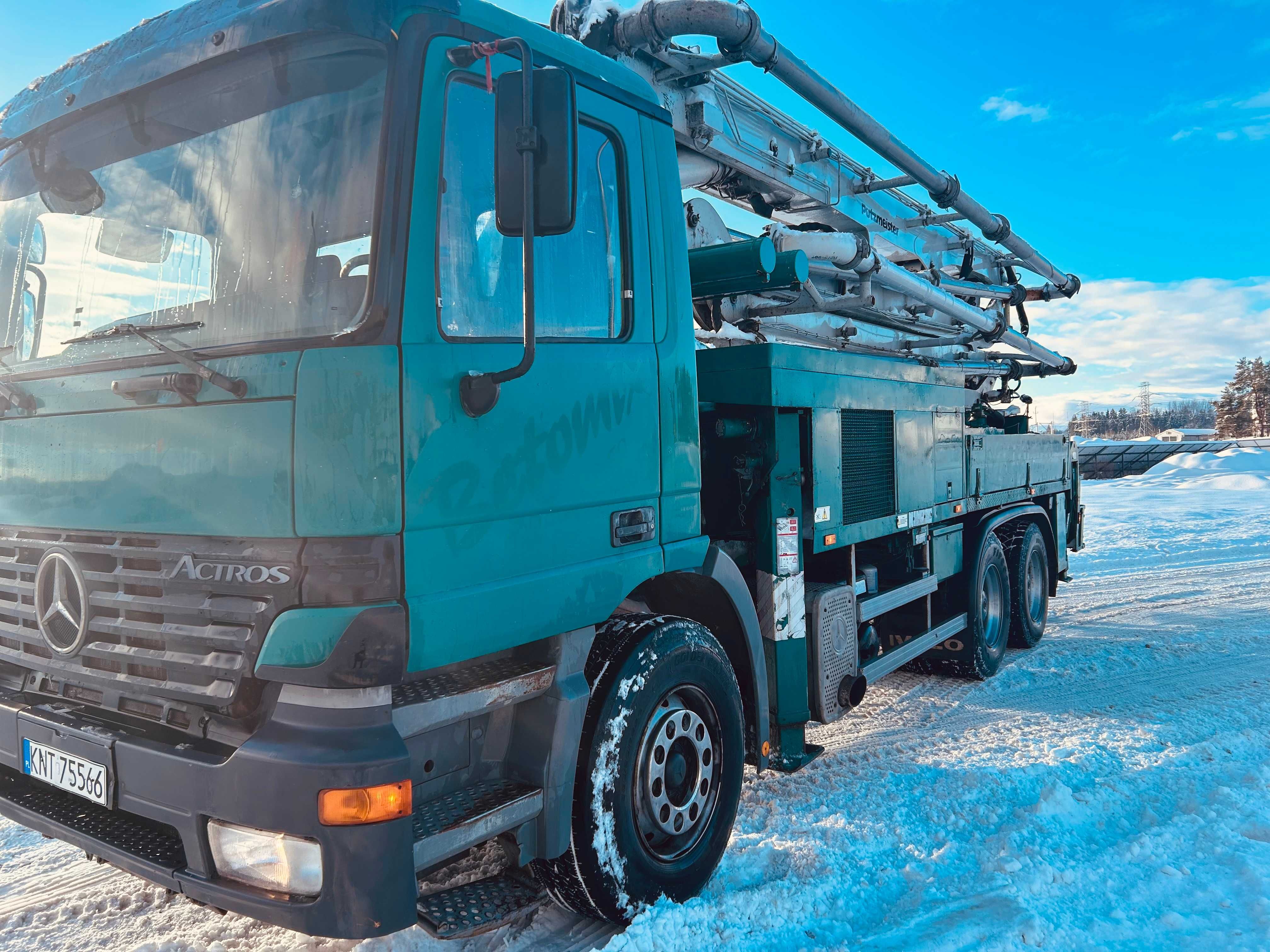 Mercedes-Benz Actros Pompa do betonu putzmeister 32m