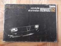 Livro de carro antigo Renault 12