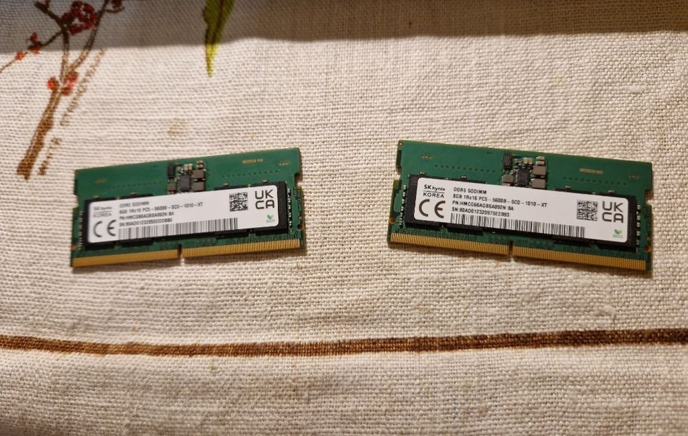 Pamięć ram 16GB DDR5 SK Hynix (2x8GB)