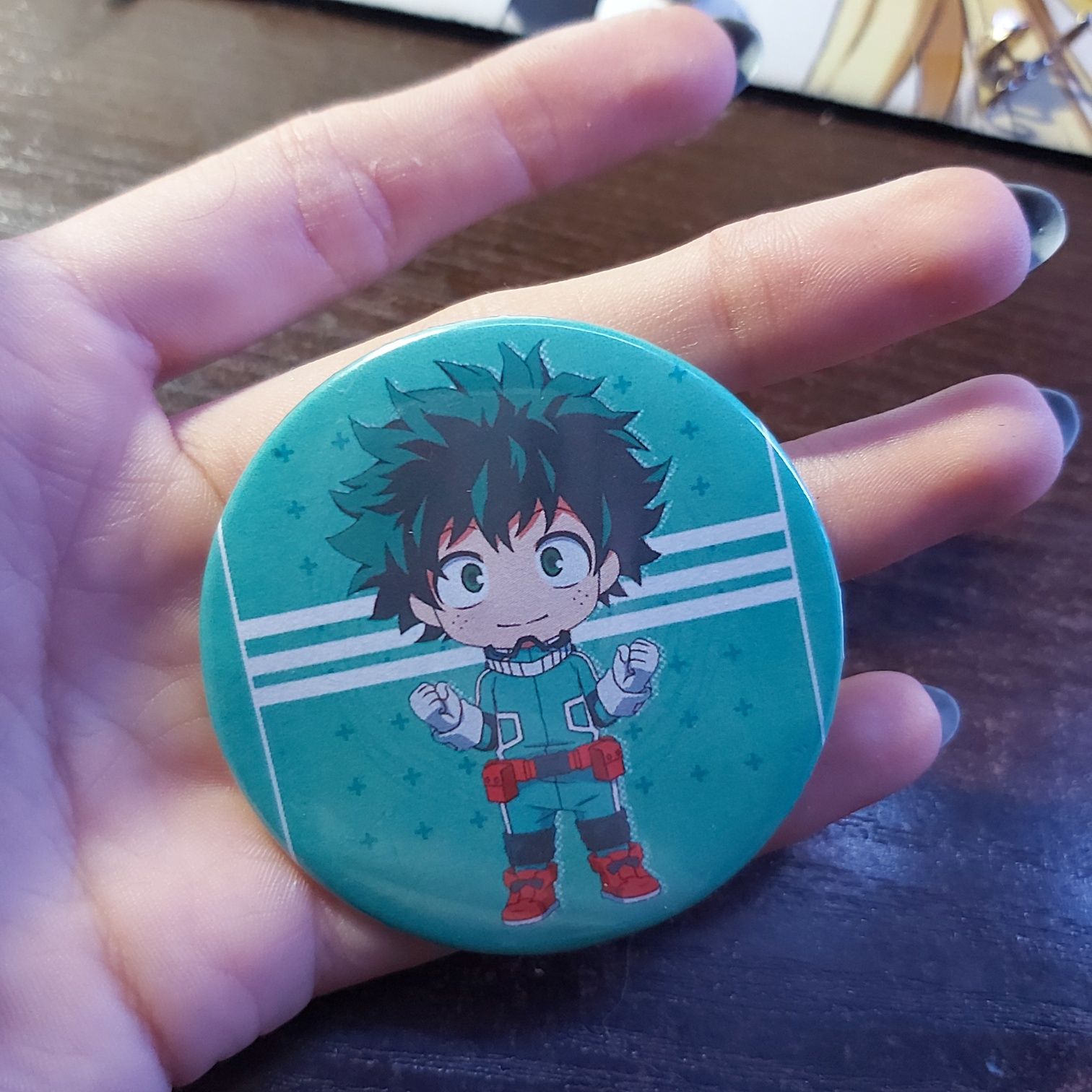 Boku No Hero Academia My Hero Academia Deku Izuku przypinka anime