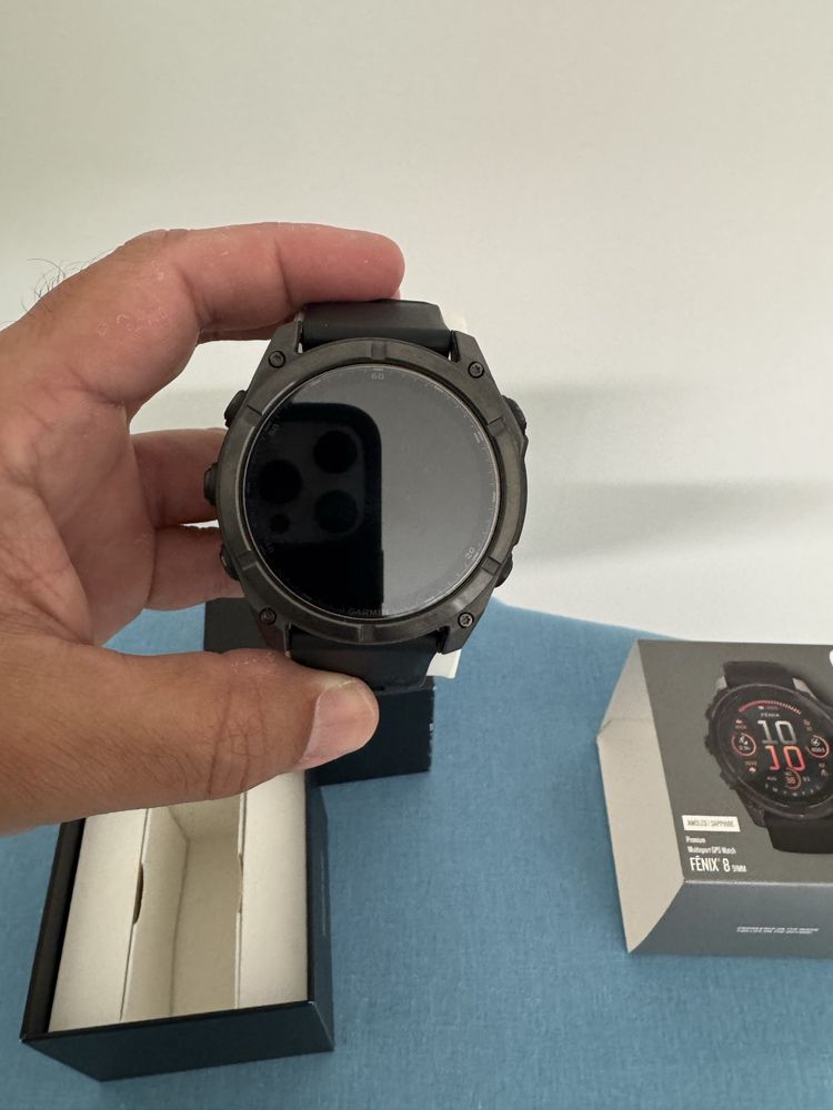 Garmin Fenix 8 51mm safira/titanium