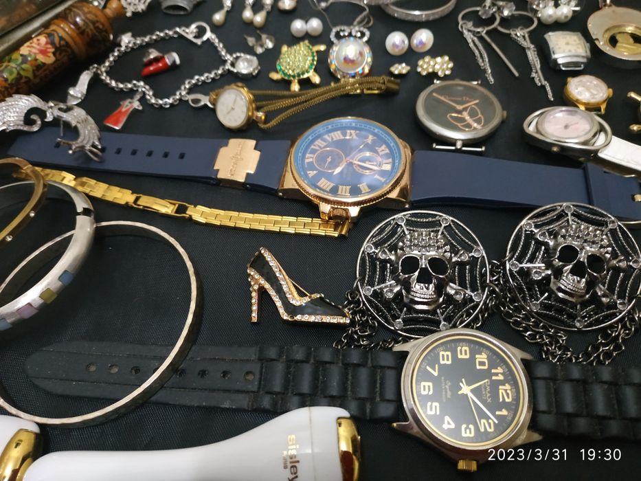 Бижутерия,часы,серебро