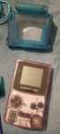 Gameboy color com jogo, acessórios e bolsa