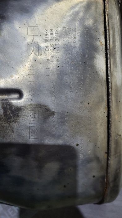 Tłumik wydech kawasaki