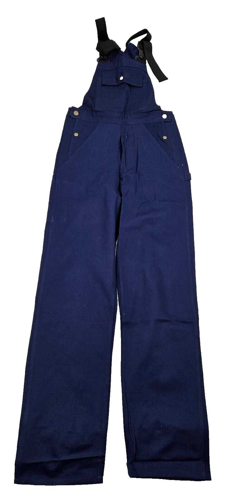Bawełniane spodnie robocze ogrodniczki z wojska r. 76 (XXS)