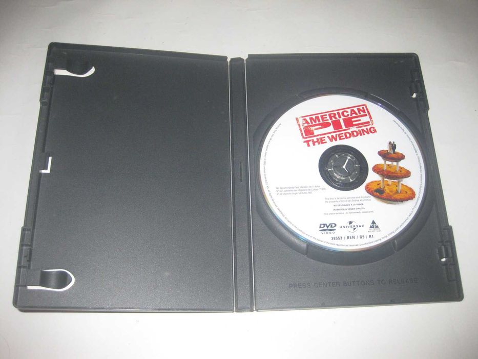 DVD "American Pie - O Casamento" com Jason Biggs