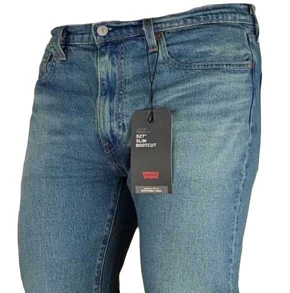 Jeansy męskie Levi's 527 -Slim Bootcut Squash Train Levis nowe W38/L32
