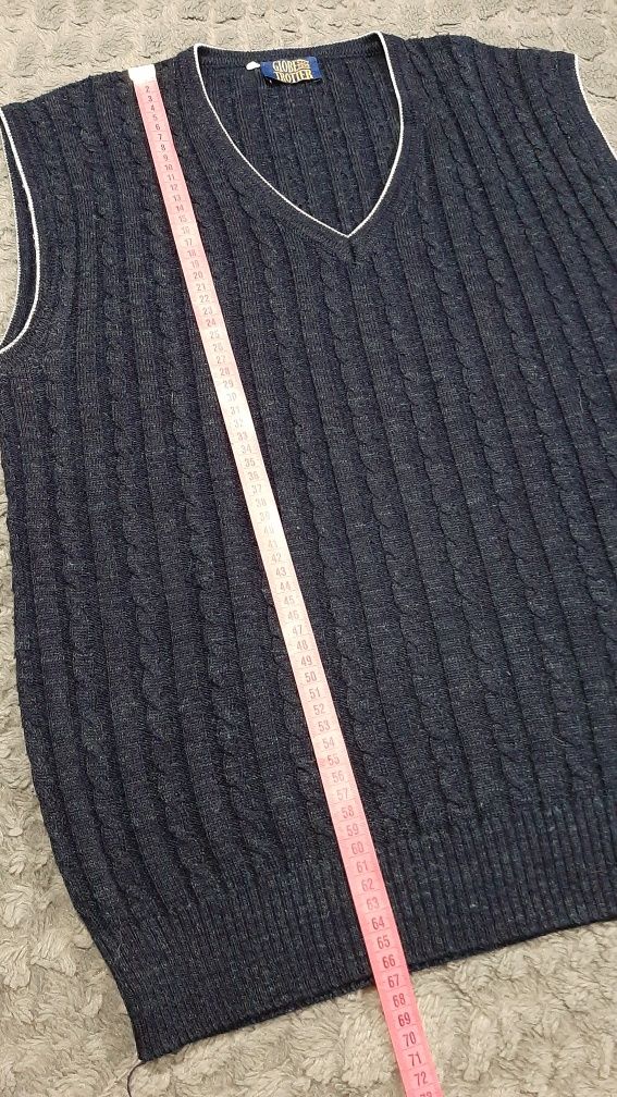 Kamizelka bezrękawnik Y2K Retro Swag Top Vintage 73s Globetrotter r. 5