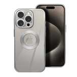 Futerał GLAM do IPHONE 16e (SE 4 2025) srebrny
