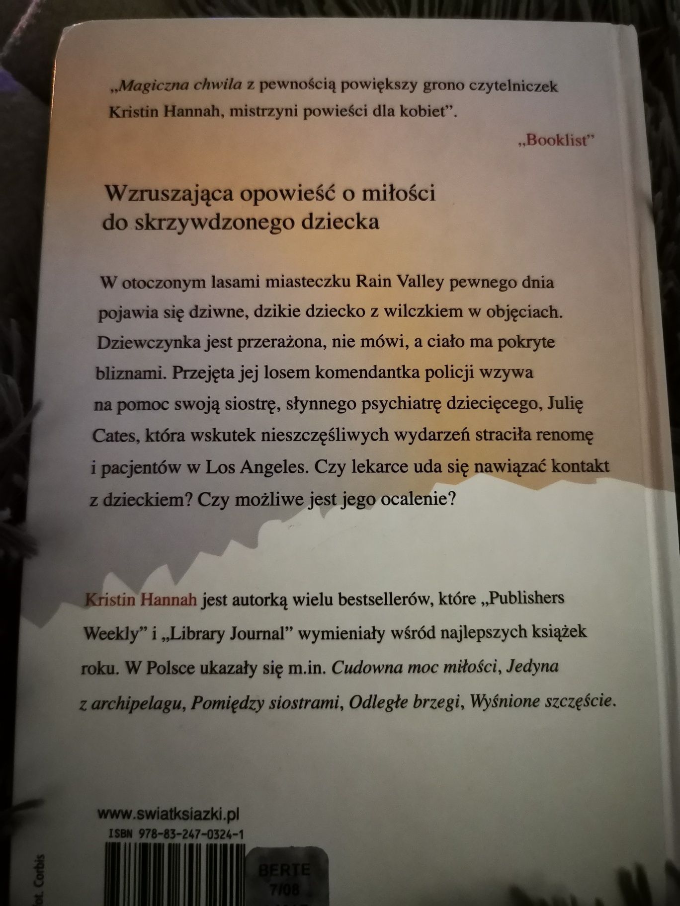 Magiczna Chwila Kristin Hannah