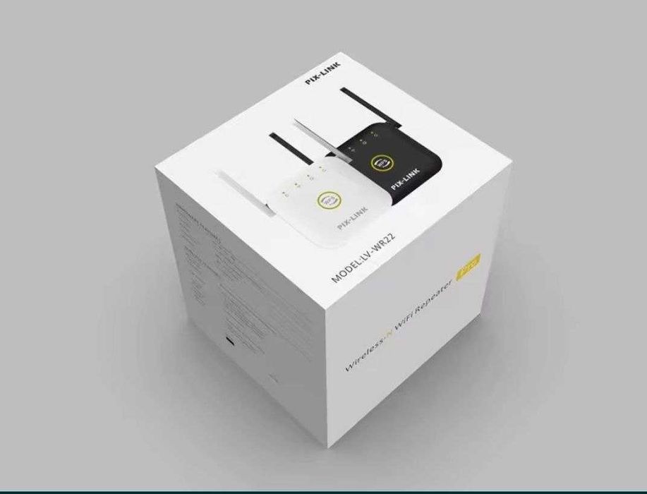 WR-22 Pix-LinK Репітор на 2.4G, білий, чорний.Lan/Wlan