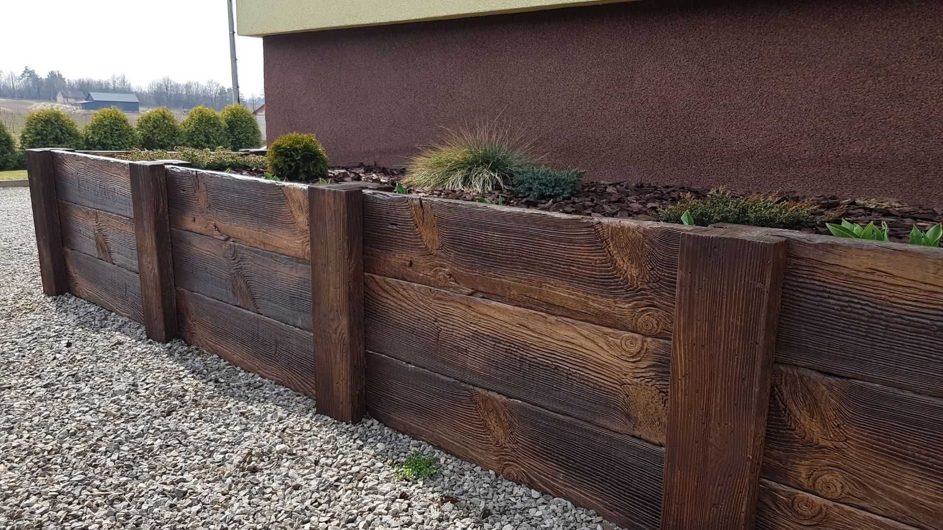 Warzywniak Kwietnik Donica Imitacja Drewna NA WYMIAR