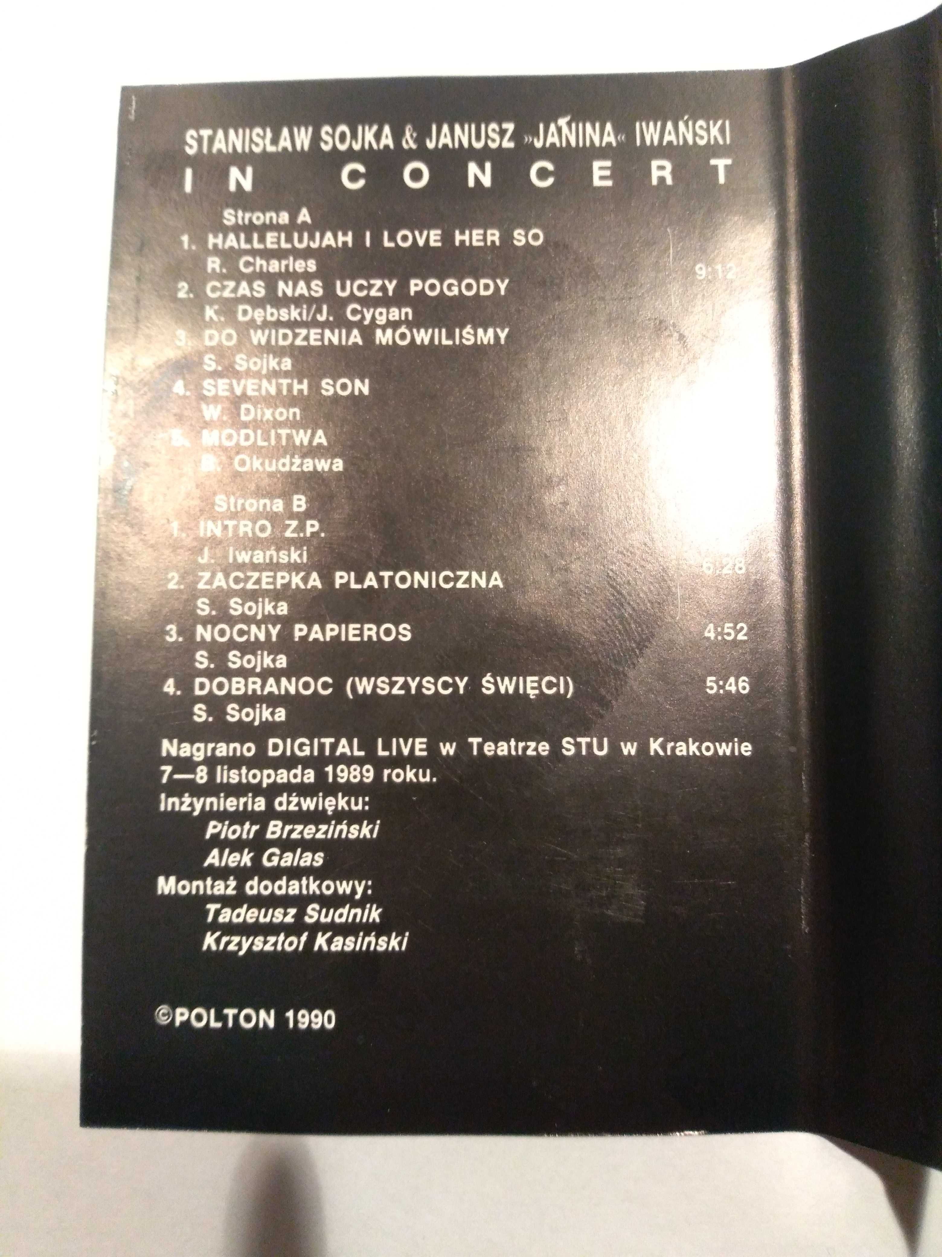 Stanisław Sojka & Janusz Iwański - in concert - kaseta magnetofonowa