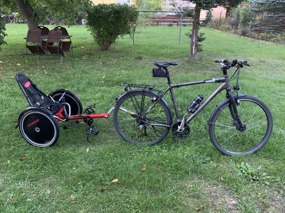 Przyczepa do roweru HASE Trets