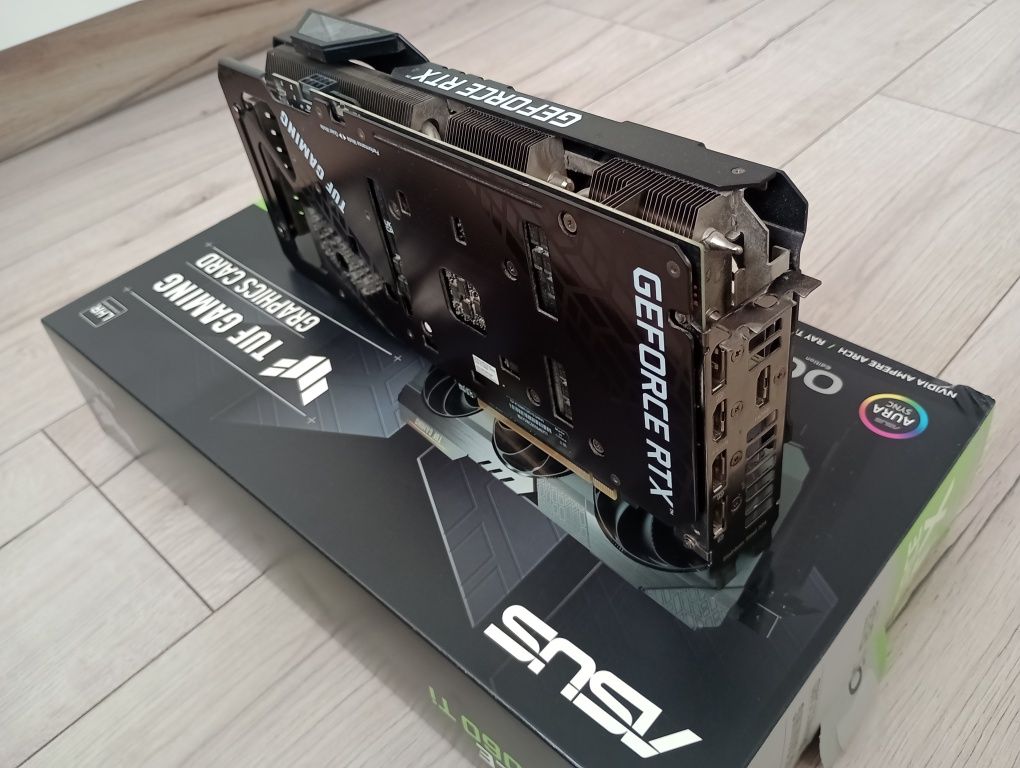 Asus tuf gaming rtx 3060 ti karta graficzna jak nowa