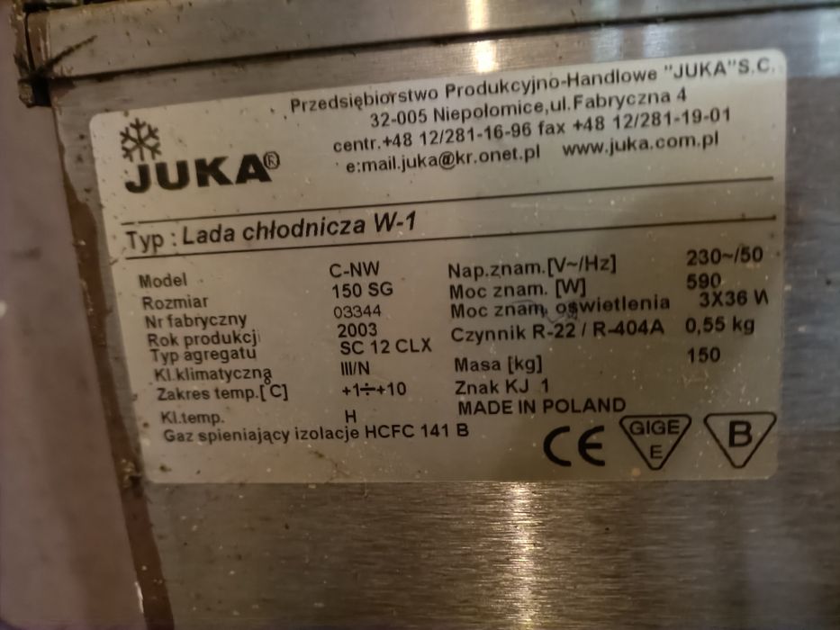 Lada chłodnicza do ciasta kanapki ITP