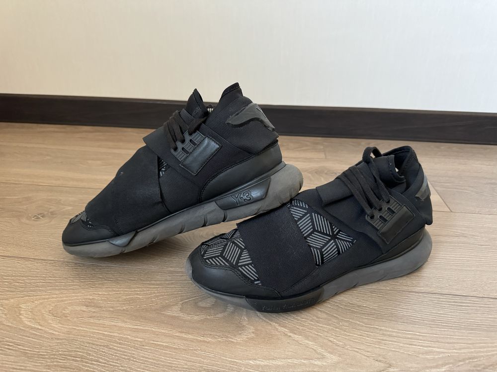 Кросівки adidas Y-3 Qasa High Triple Black 44 розмір