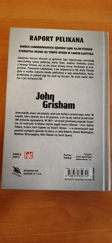 John Grisham - Raport Pelikana