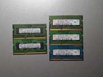5 kości pamięci RAM 1GB HYNIX/SAMSUNG