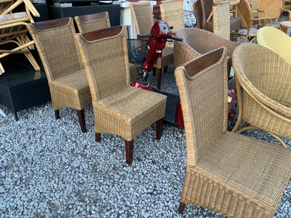Krzesla rattanowe