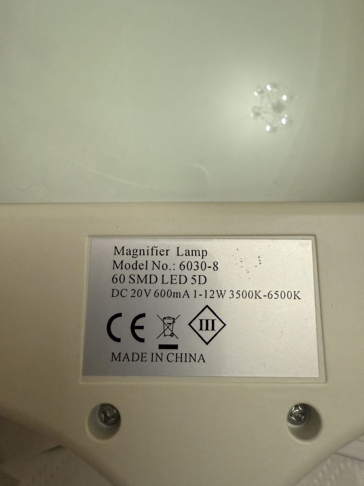 Лампа лупа 6030 LED 5D