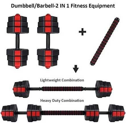 Halteres ajustáveis hexagonais 50kg