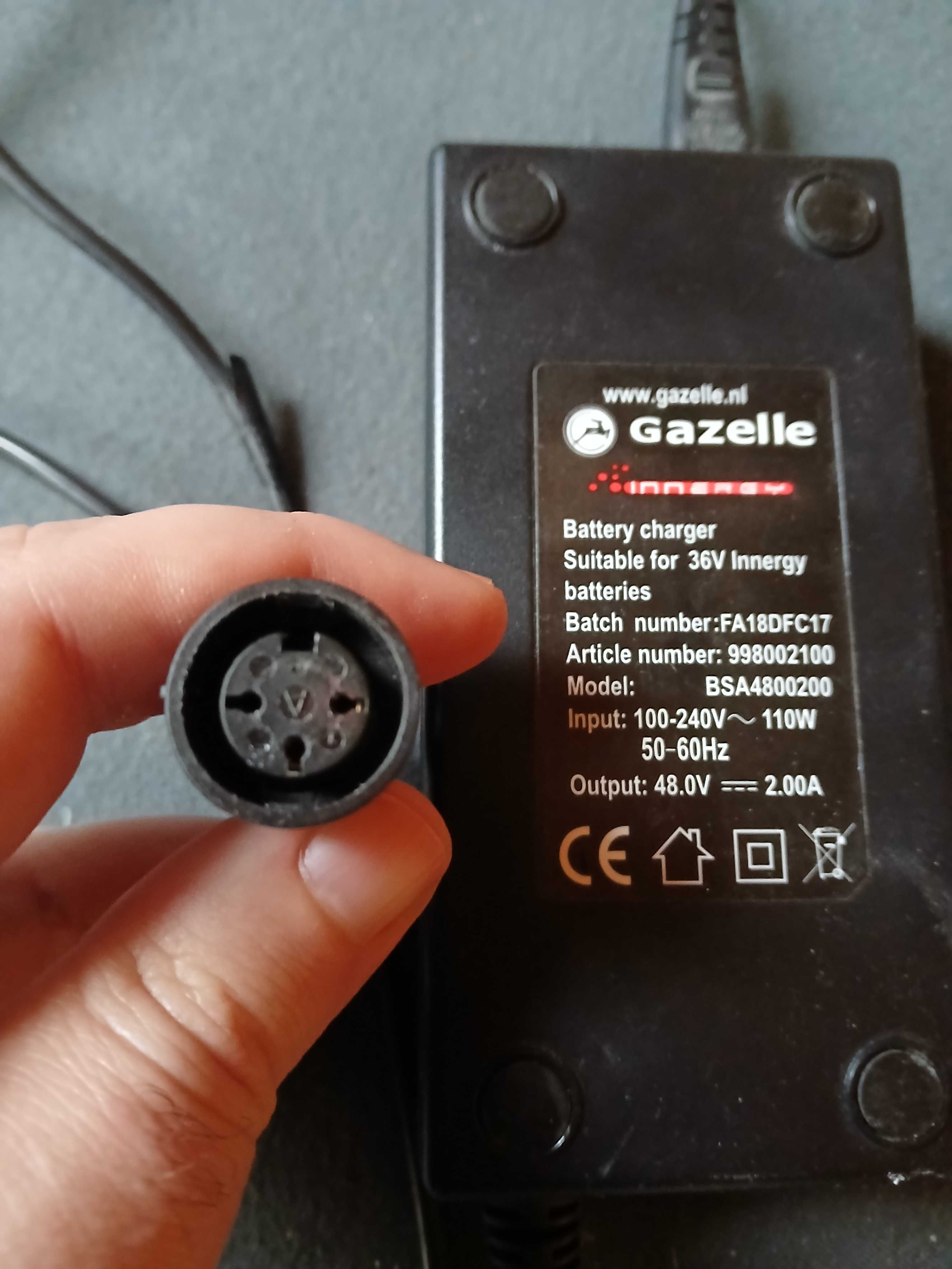 Części elektryczne Gazelle Orange Innergy, silnik, ładowarka