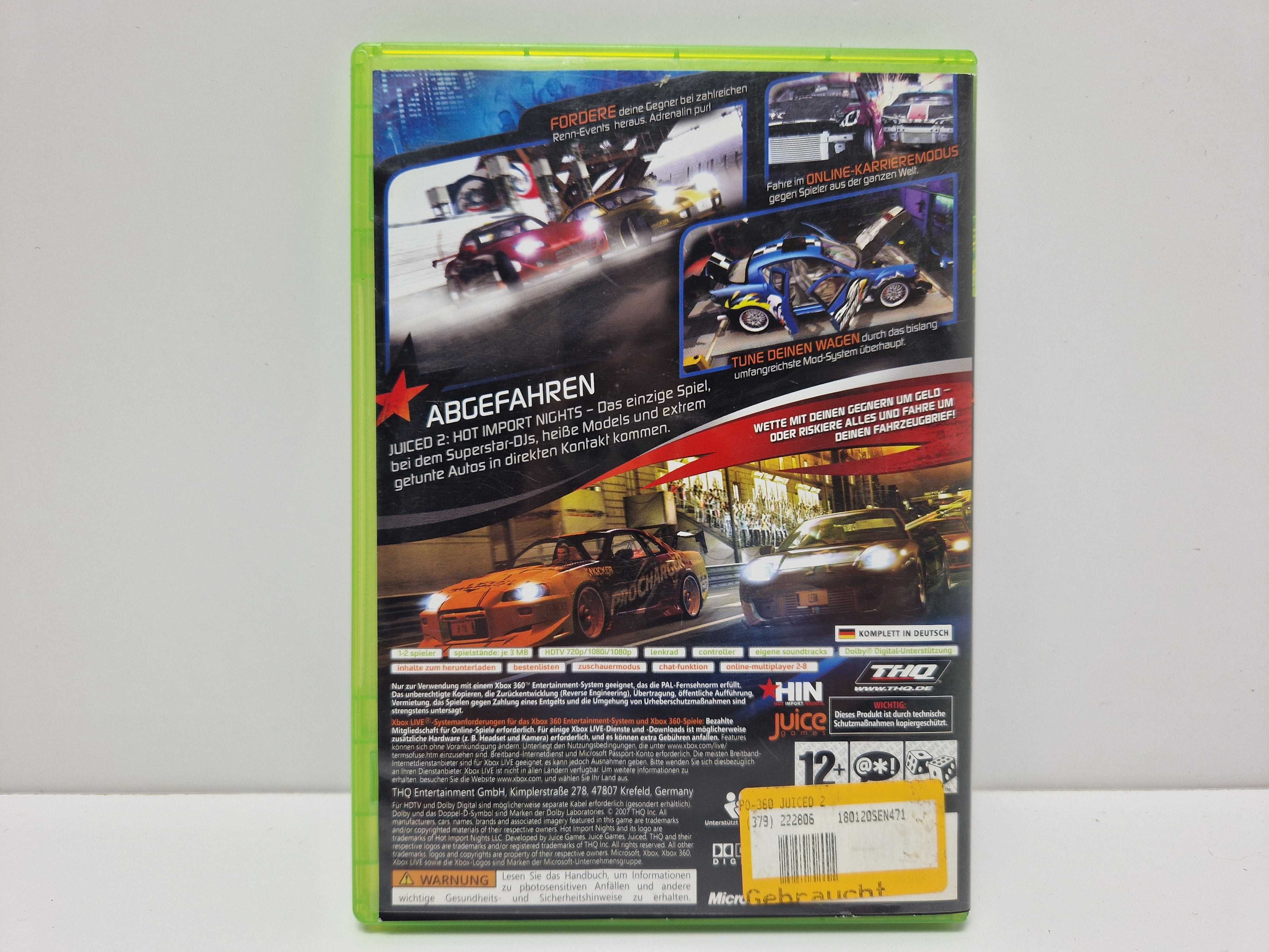 Gra Juiced 2: Hot Import Nights XBox 360