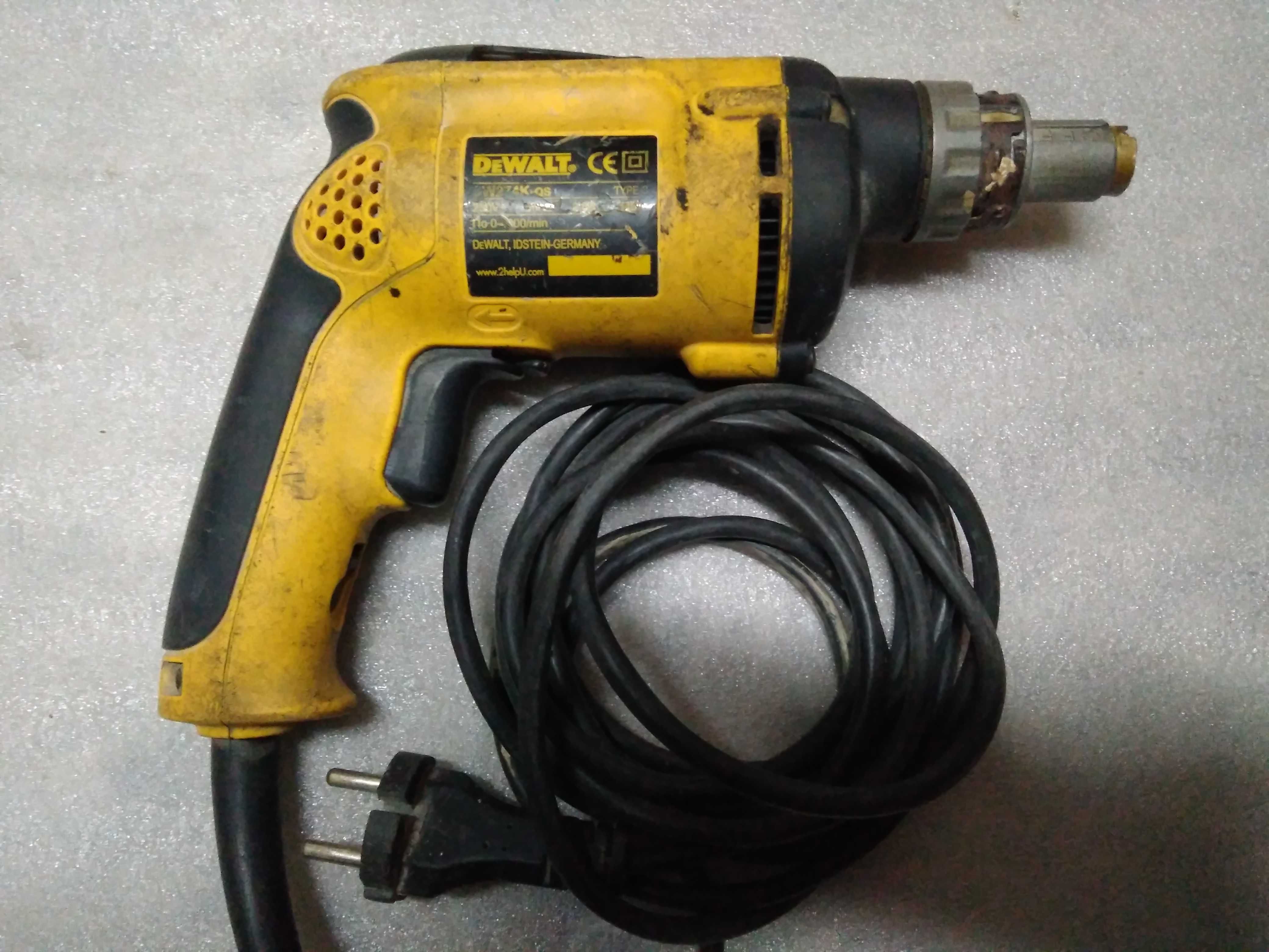 Шуруповерт DEWALT DW274K