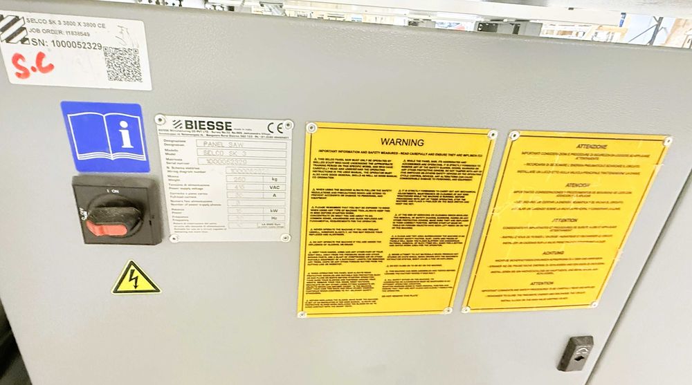 Piła panelowa Biesse Sektor 350 Selco formatowa