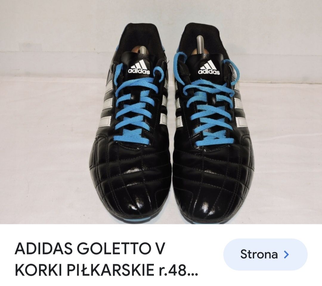 Adidas goletto V korki r. 40,5 pilkarskie buty