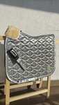 Nowy czaprak Eskadron Pony DL Satin Heritage srebrny