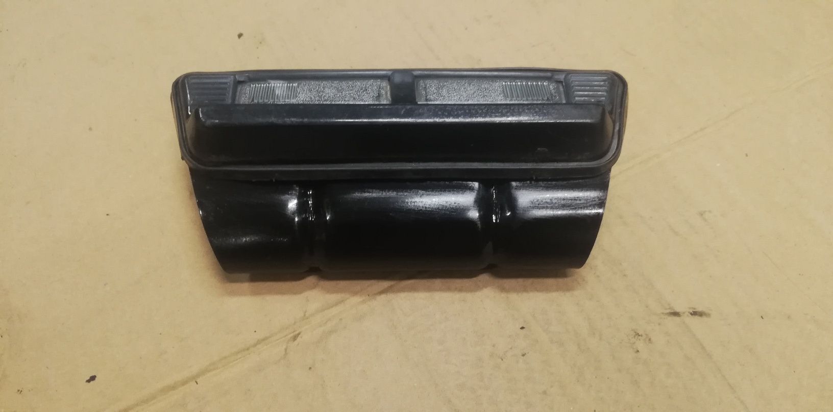 Fiat 126p lampa tablicy rejestracyjnej + stelaż do zderzaka chrom