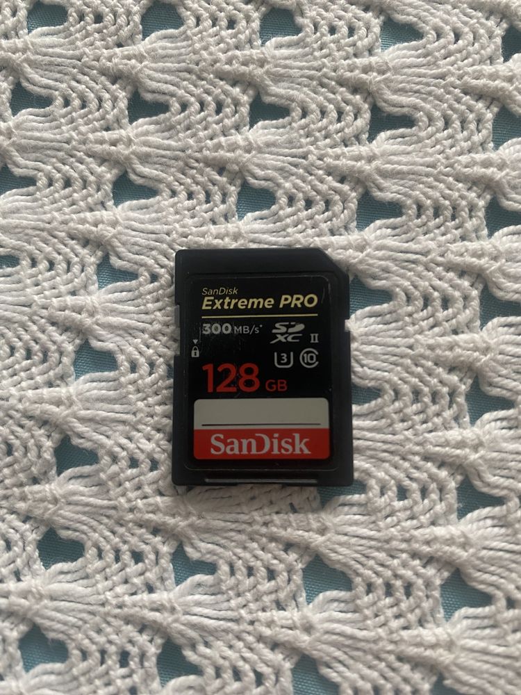Sandisk extreme pro sdxc 300mb/s class10 300mb/s u3 uhs-ii-128gb