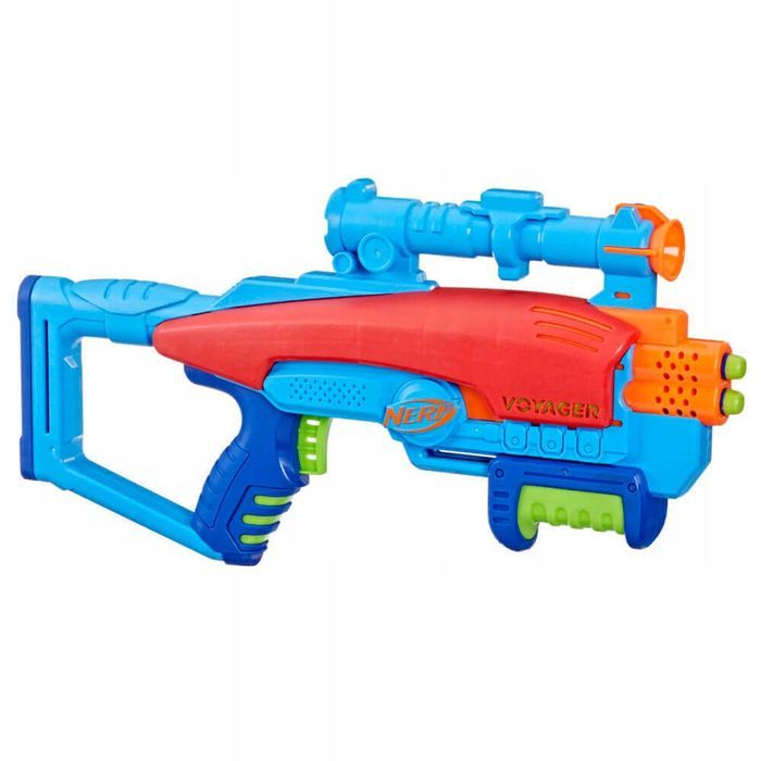 pistolet nerf elite junior voyager taget set zestaw z celami f6361