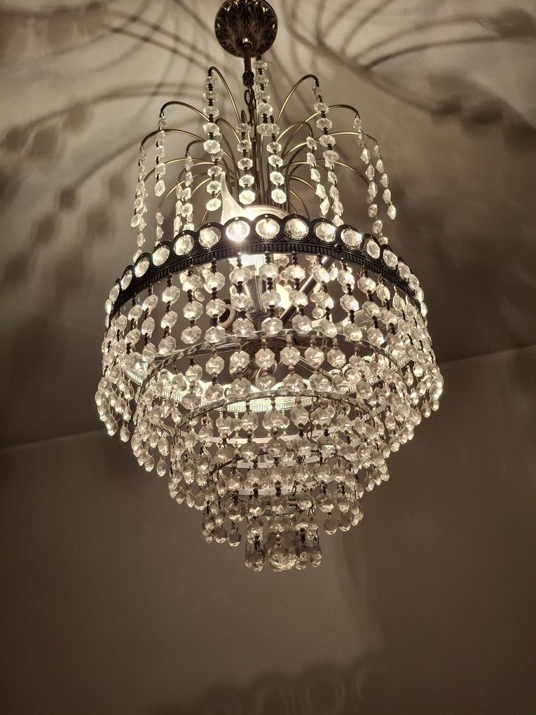 Candeeiros cristal quarto