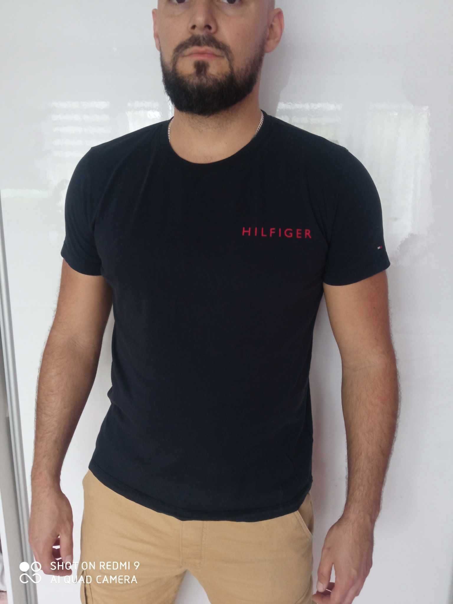 Koszulka męska Tommy Hilfiger rozmiar L, oryginalna, stan idealny
