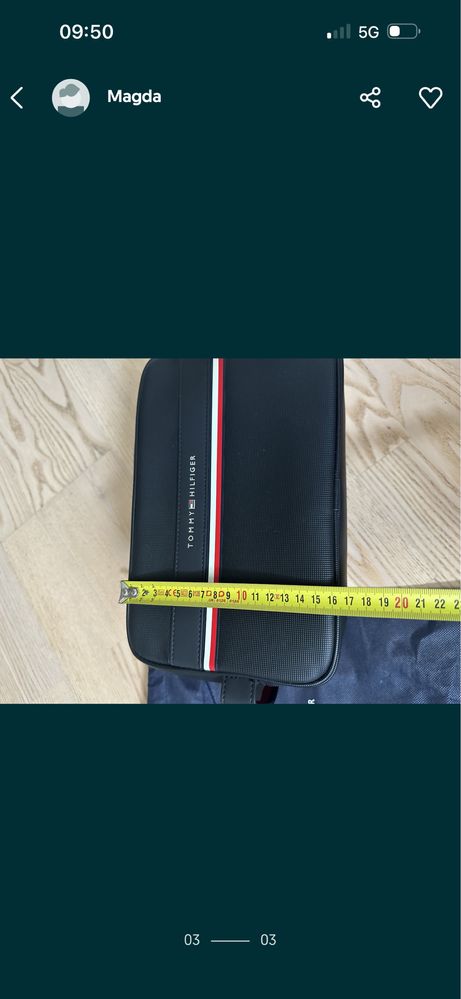 Nowa kosmetyczka Tommy Hilfiger męska