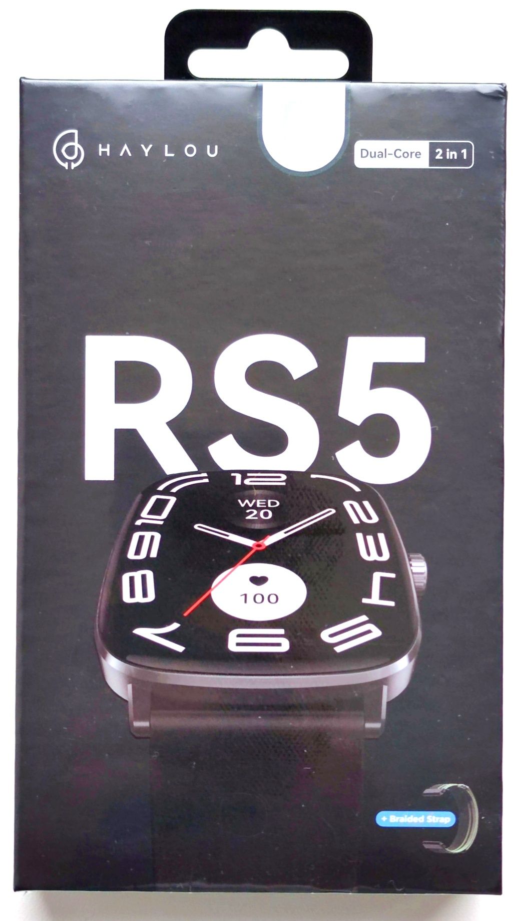 Оригінальний розумний годинник Haylou RS5 (LS19) 2 ремінці