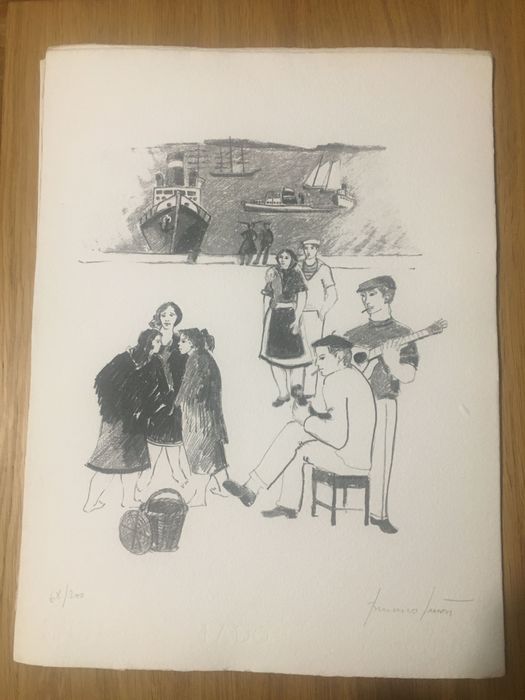 Serigrafia de Francisco Simões