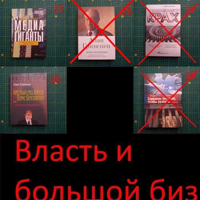 Много книг жанра “Власть и большой бизнес”