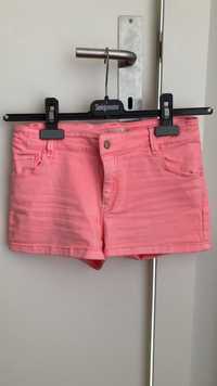 Calção jeans Billieblush rosa forte