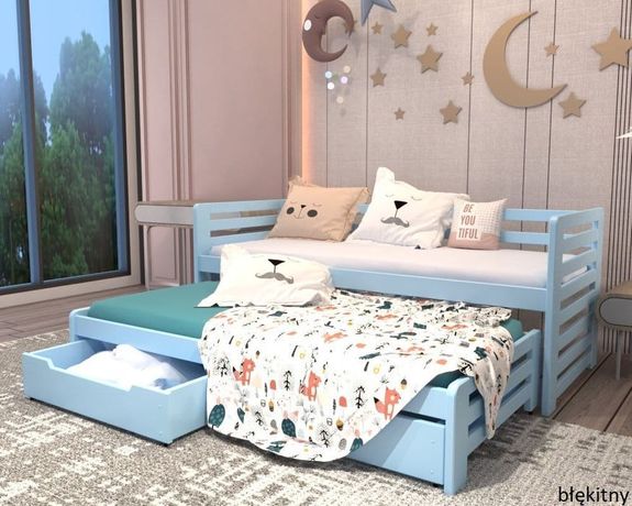 Łóżko rozsuwane dla dzieci- Franio Premium