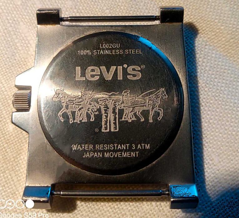Unikatowy Zegarek Kultowej Marki „ Levi’s Strauss Orginal ” „ Vintage"