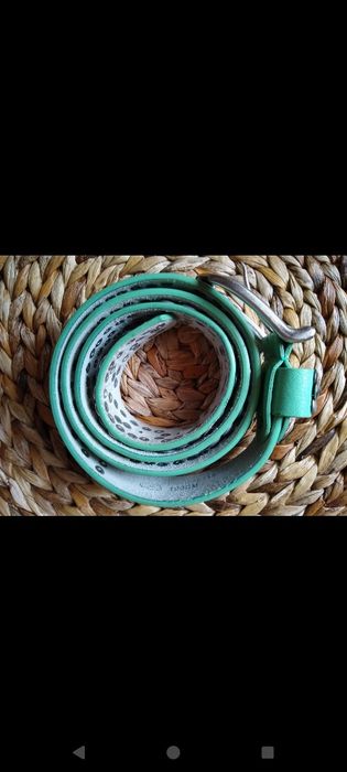 Damski pasek z ozdobnymi ćwiekami, Obwód w pasie 98-108 cm