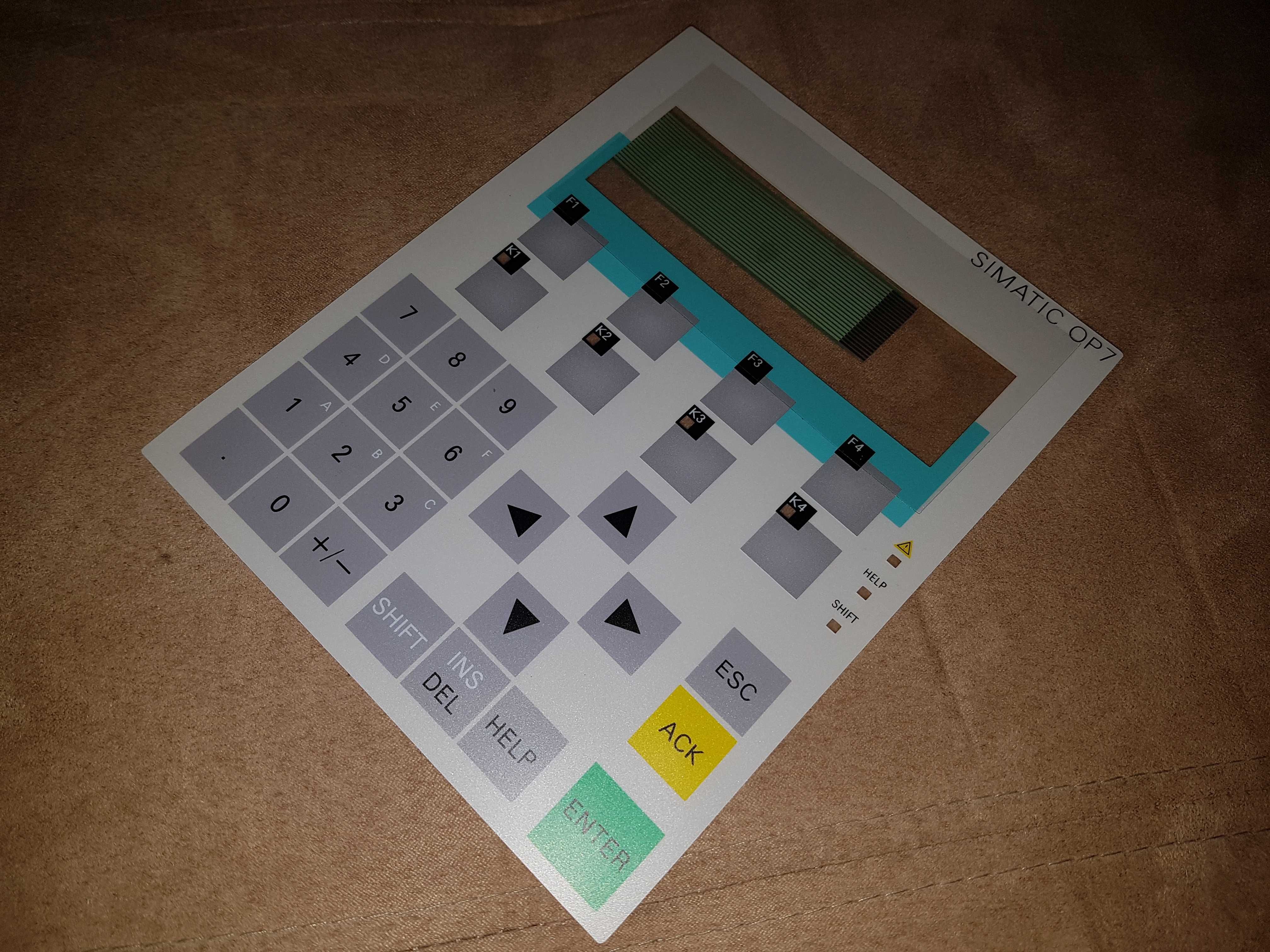 Nowa klawiatura folia panel SIEMENS SIMATIC OP7