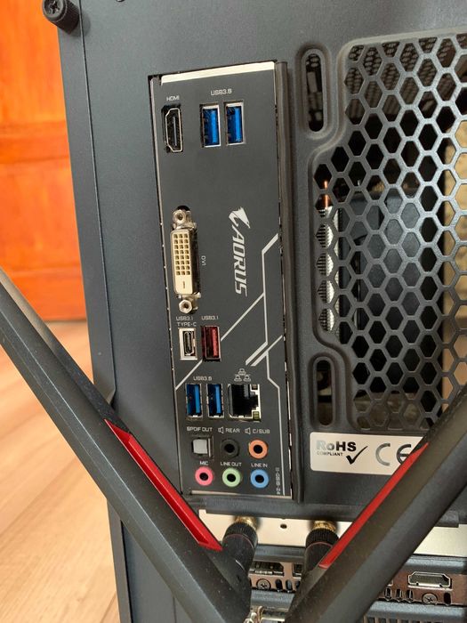 Системний блок + Монітор + клавіатура та мишка Ryzen 7 3700X GTX 1070