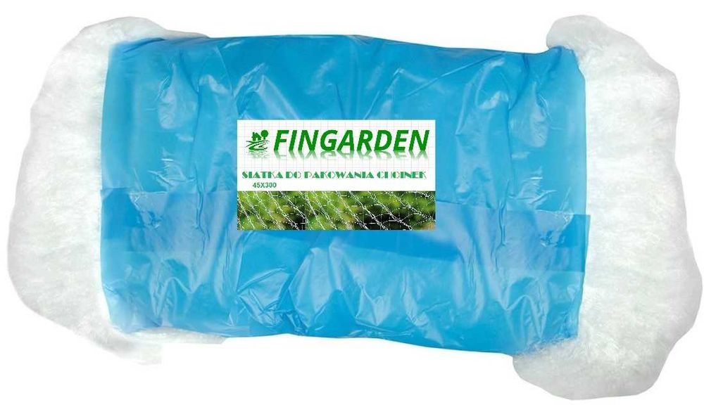 Siatka rękaw do pakowania choinek NT 45 (45x300m) biała - balot 10szt